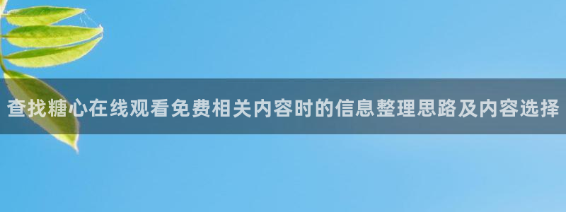 糖心传媒在线播放